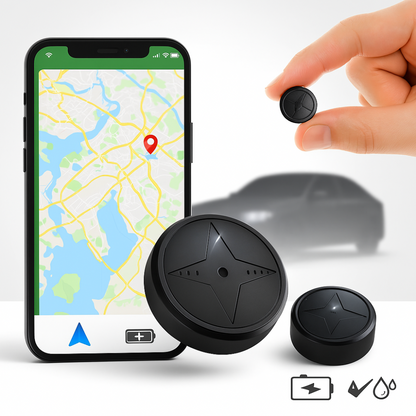 GPS Tracker for Car Waterproof Mini Magnetic Vehicle Tracking Device 0
