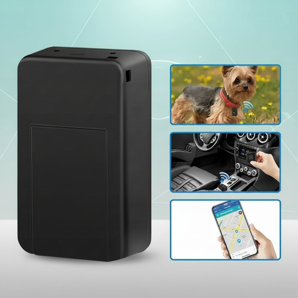 GPS Tracker Magnetic Mini Real Time Vehicle Locator Device