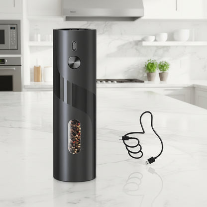 Set di macinapepe e macinasale elettrici con base di ricarica USB