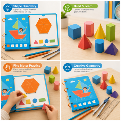 Geometry Learning Educational Book Interactive Fun