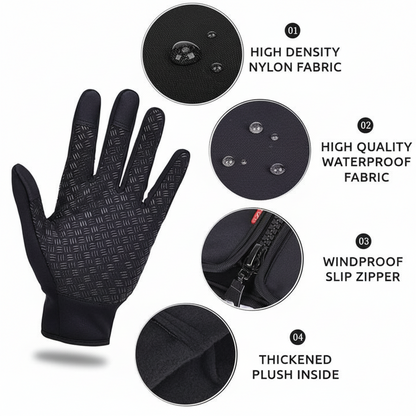 Winter Gloves Touchscreen Thermal Windproof Full Finger