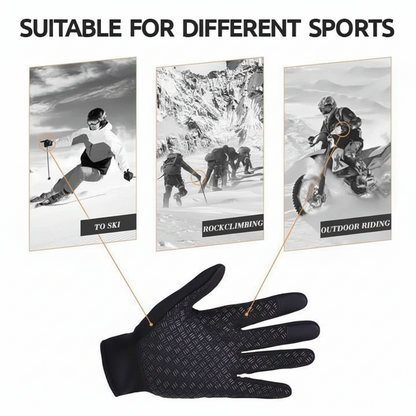 Winter Gloves Touchscreen Thermal Windproof Full Finger