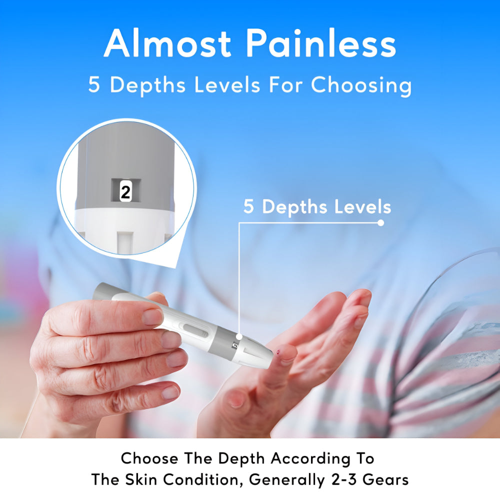 ערכת מדידת סוכר בדם דיגיטלית