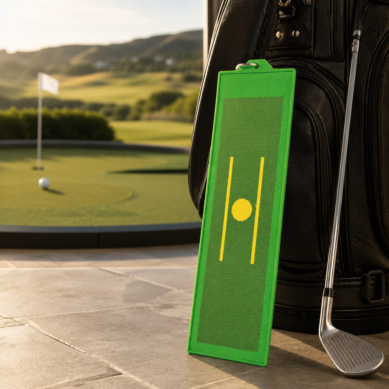 Golf-Schwungtrainer zur visuellen Rückmeldung und Verbesserung des Trainingsgeräts