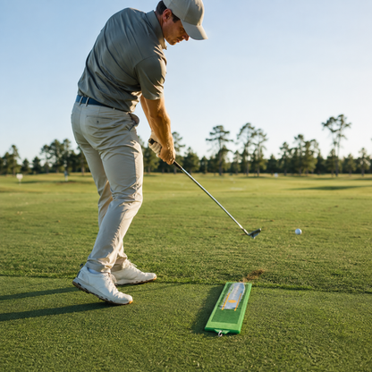 Golf-Schwungtrainer zur visuellen Rückmeldung und Verbesserung des Trainingsgeräts