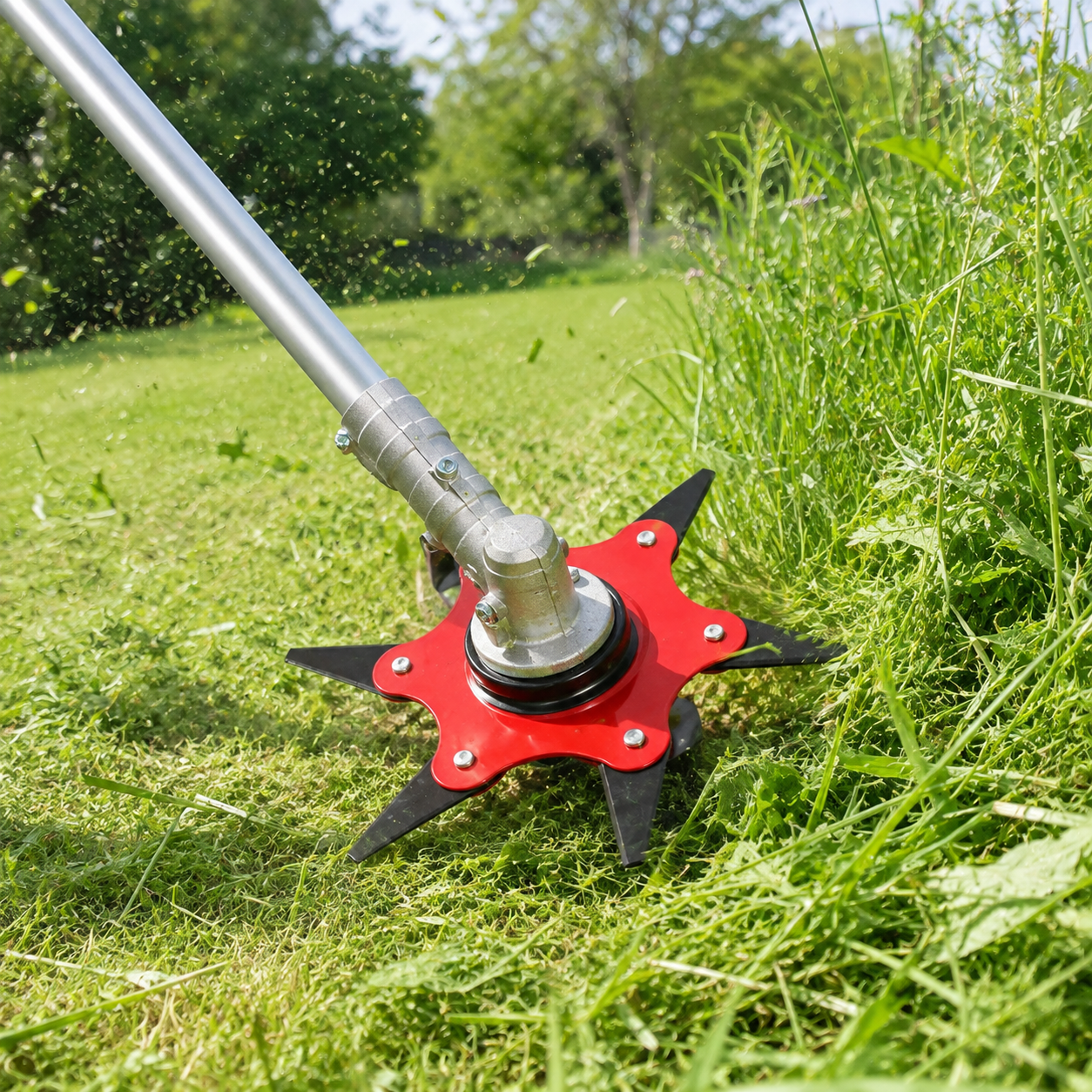 Grass Trimmer Head Universal Steel Razor Lawn Tool