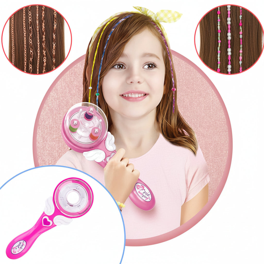 Trançador Cabelo Elétrico Infantil Ferramenta Tranças Automática
