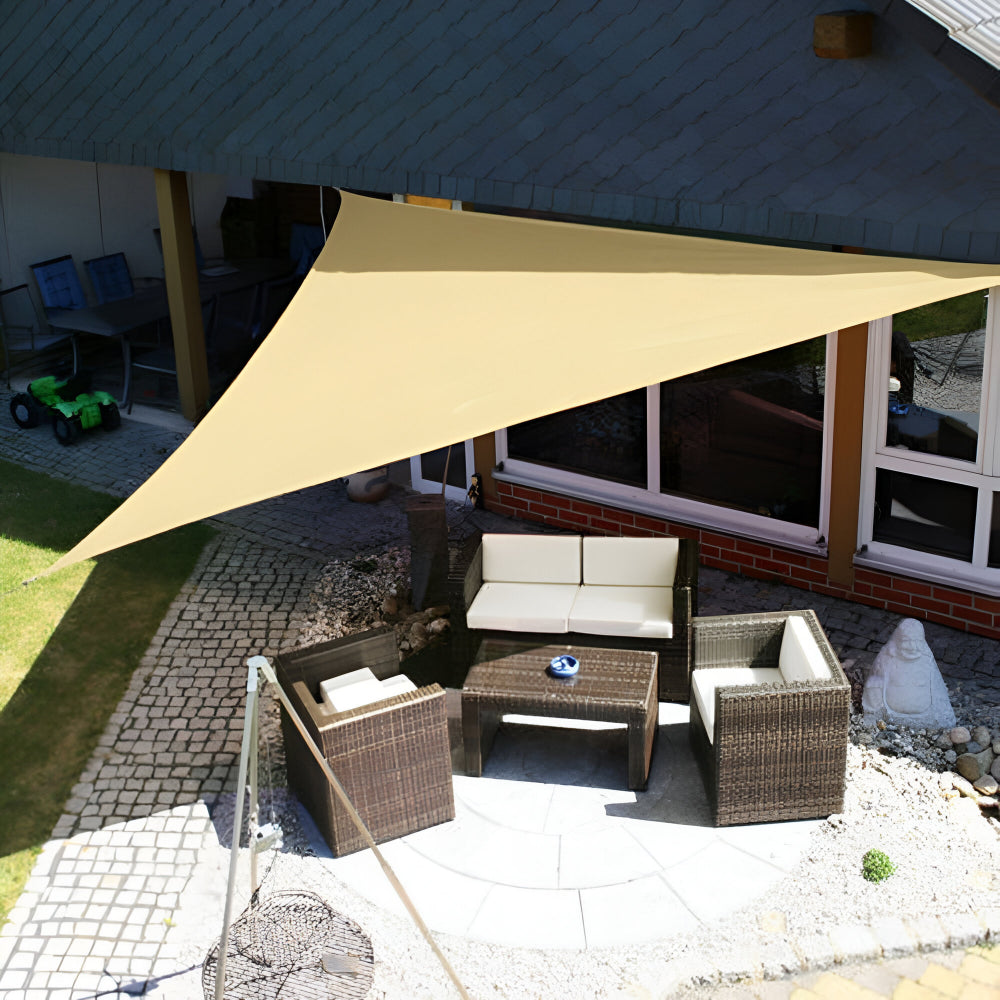 Toldo de sombra solar para patio cubierta exterior