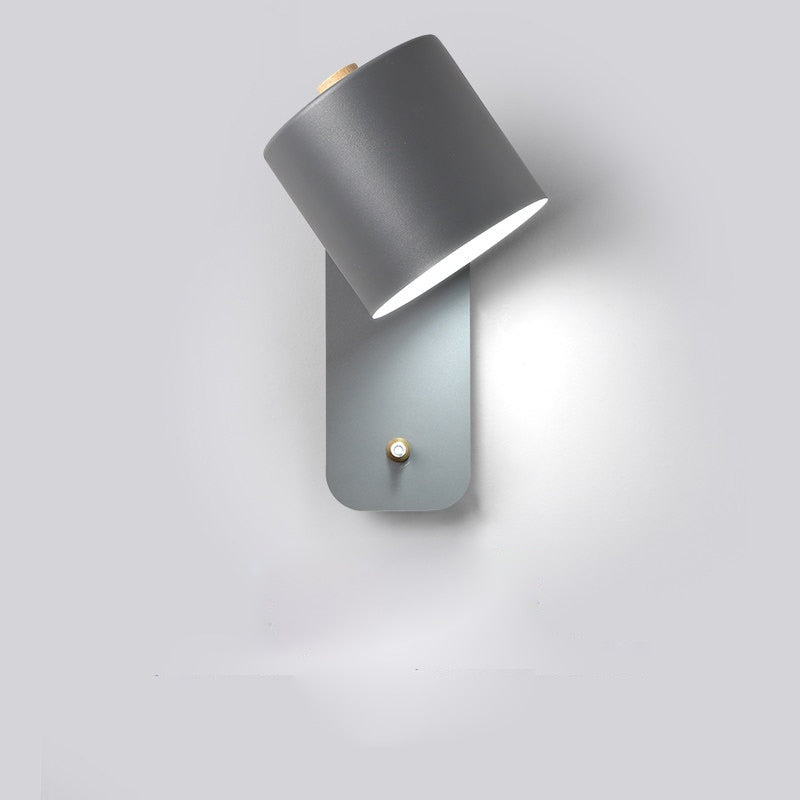 Candeeiro de Parede LED Moderno com Interruptor | Luz de Parede Interior