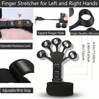 Entrenador de fuerza para antebrazo con agarradera de mano, juego ajustable de metal para ejercicio