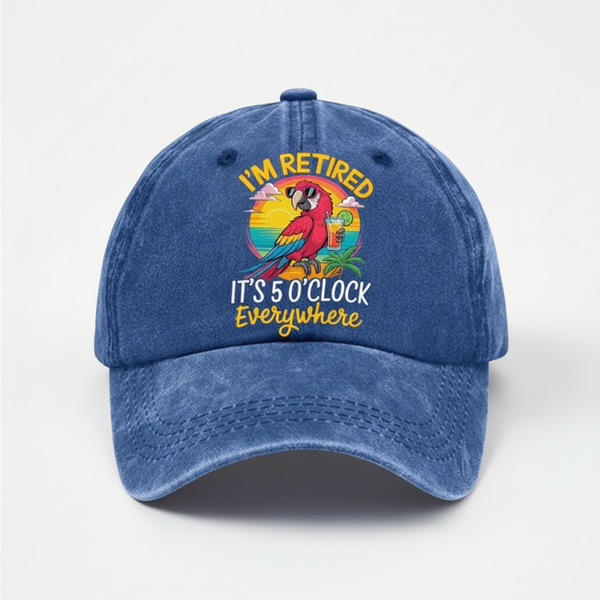 Șapcă de baseball reglabilă, spălată, casual, brodată