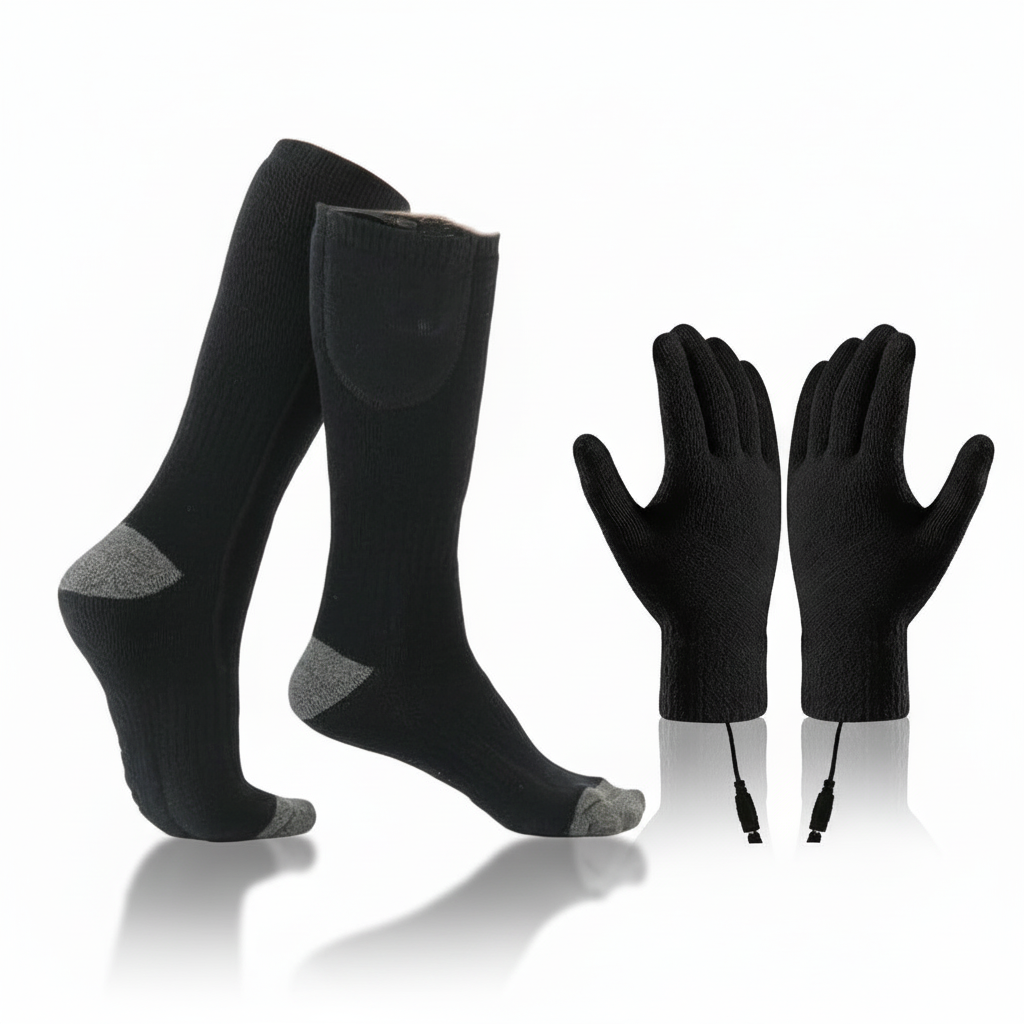 Heated Socks Electric Thermal Foot Warmer Winter Outdoor Use