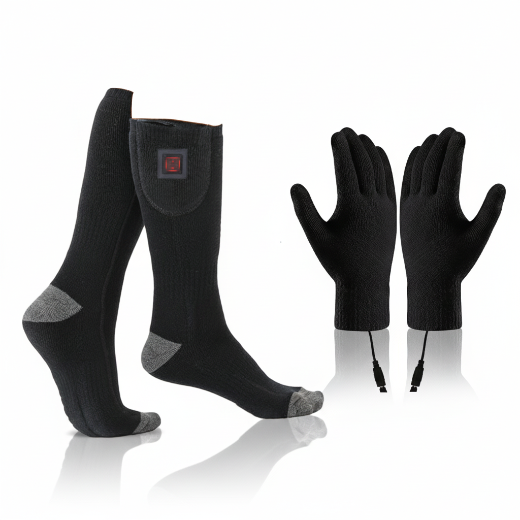 Heated Socks Electric Thermal Foot Warmer Winter Outdoor Use