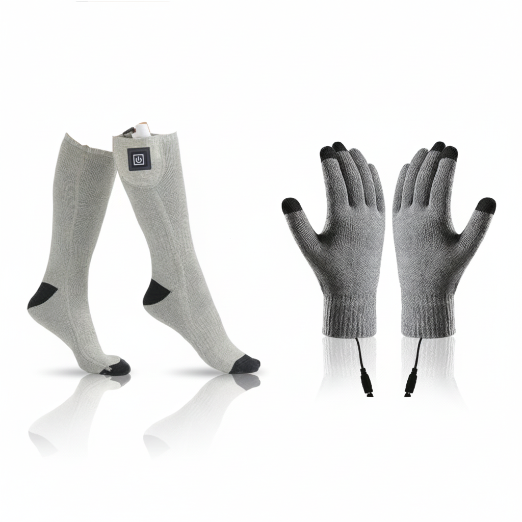 Heated Socks Electric Thermal Foot Warmer Winter Outdoor Use