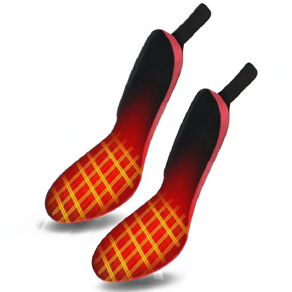 Plantillas calefactables recargables con mando a distancia inalámbrico para invierno