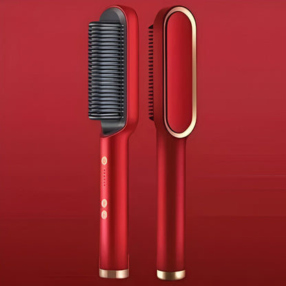 Pente Alisador de Cabelo Escova de Estilo Aquecida