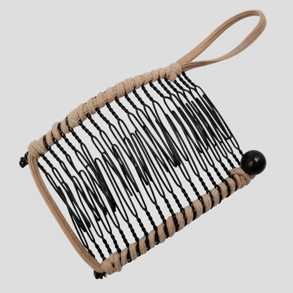 Haarspange Metall Krallenclip Retro Stil Starker Halt Dickes Haar