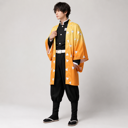Halloween-Kostüm Anime Haori Perücke Cosplay Outfit