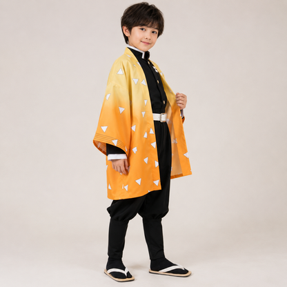 Halloween-Kostüm Anime Haori Perücke Cosplay Outfit
