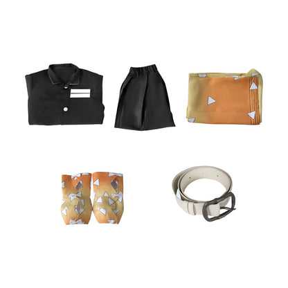 Halloween-Kostüm Anime Haori Perücke Cosplay Outfit