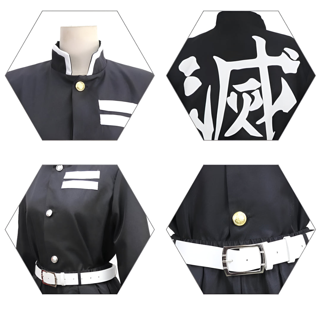 Costume di Halloween Guerriero Anime Kimono Outfit Cosplay