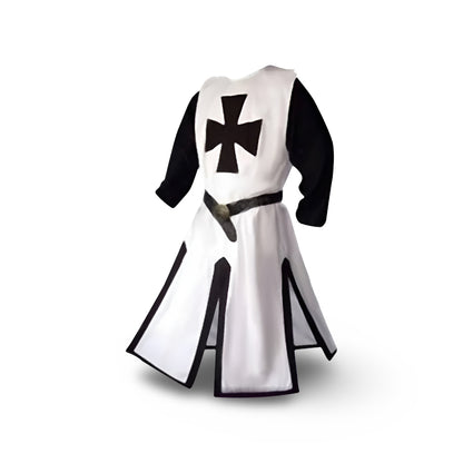 Halloween Costume Medieval Knight Cloak Cosplay Outfit