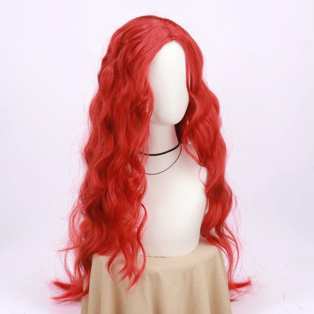 Parrucca da Principessa per Costume di Halloween, Outfit per Festa Cosplay