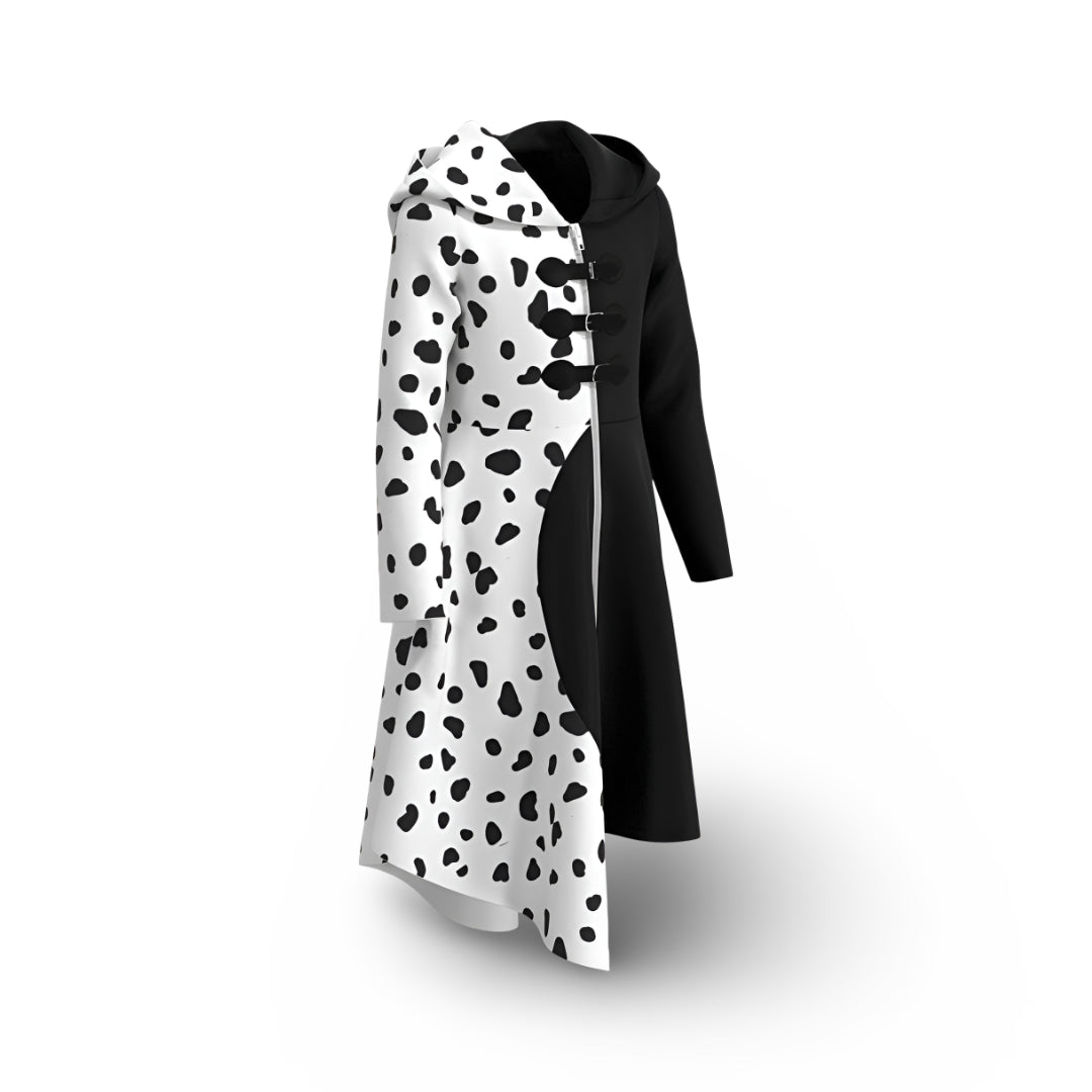 Costume di Halloween Abito a Pois Mantello Outfit Cosplay