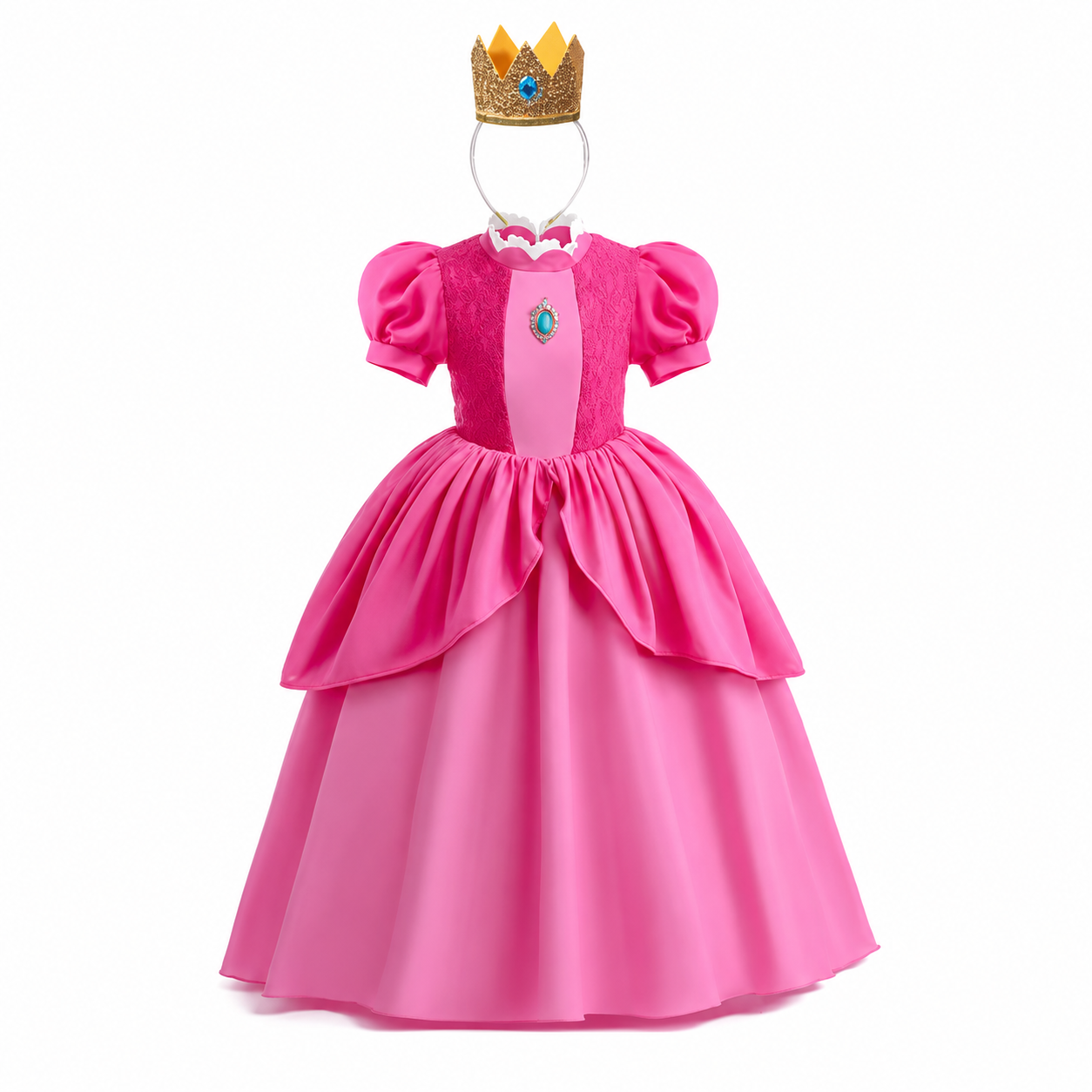 Set de costume de Halloween pentru fete, rochie de petrecere prințesă