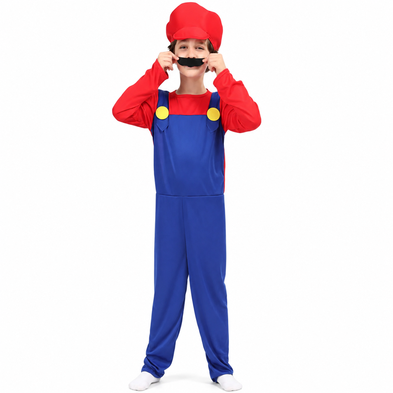Halloween Costumes Kids Plumber Outfit Set