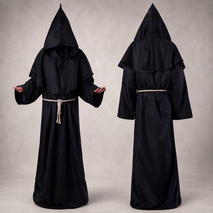 Halloween-kostumer til kvinder Nonne-kjole udklædningsdragt