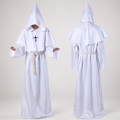 Halloween-kostumer til kvinder Nonne-kjole udklædningsdragt