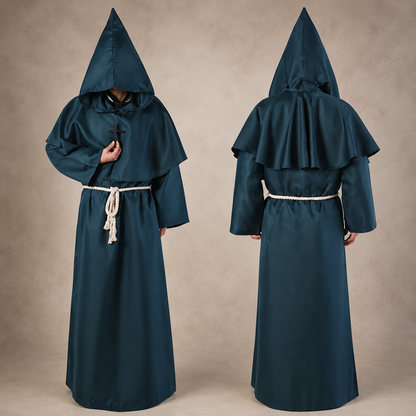 Halloween-kostumer til kvinder Nonne-kjole udklædningsdragt