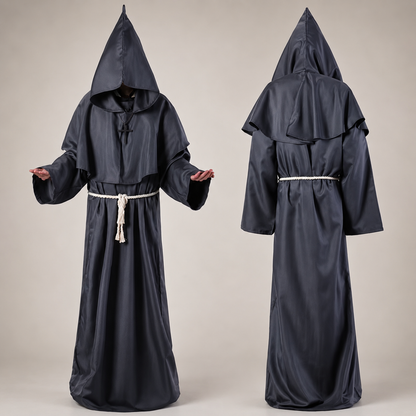 Halloween-kostumer til kvinder Nonne-kjole udklædningsdragt