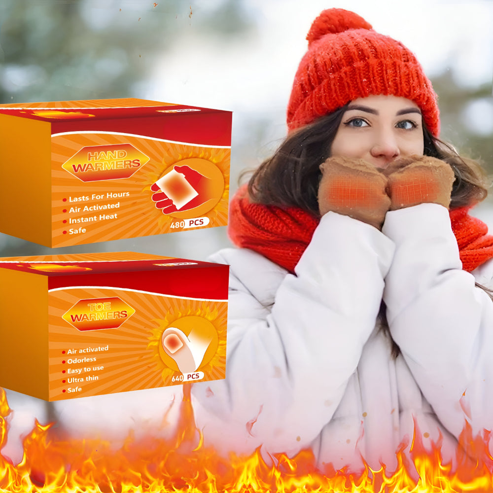 Hand Warmers Disposable Heat Packs Carbon Fiber