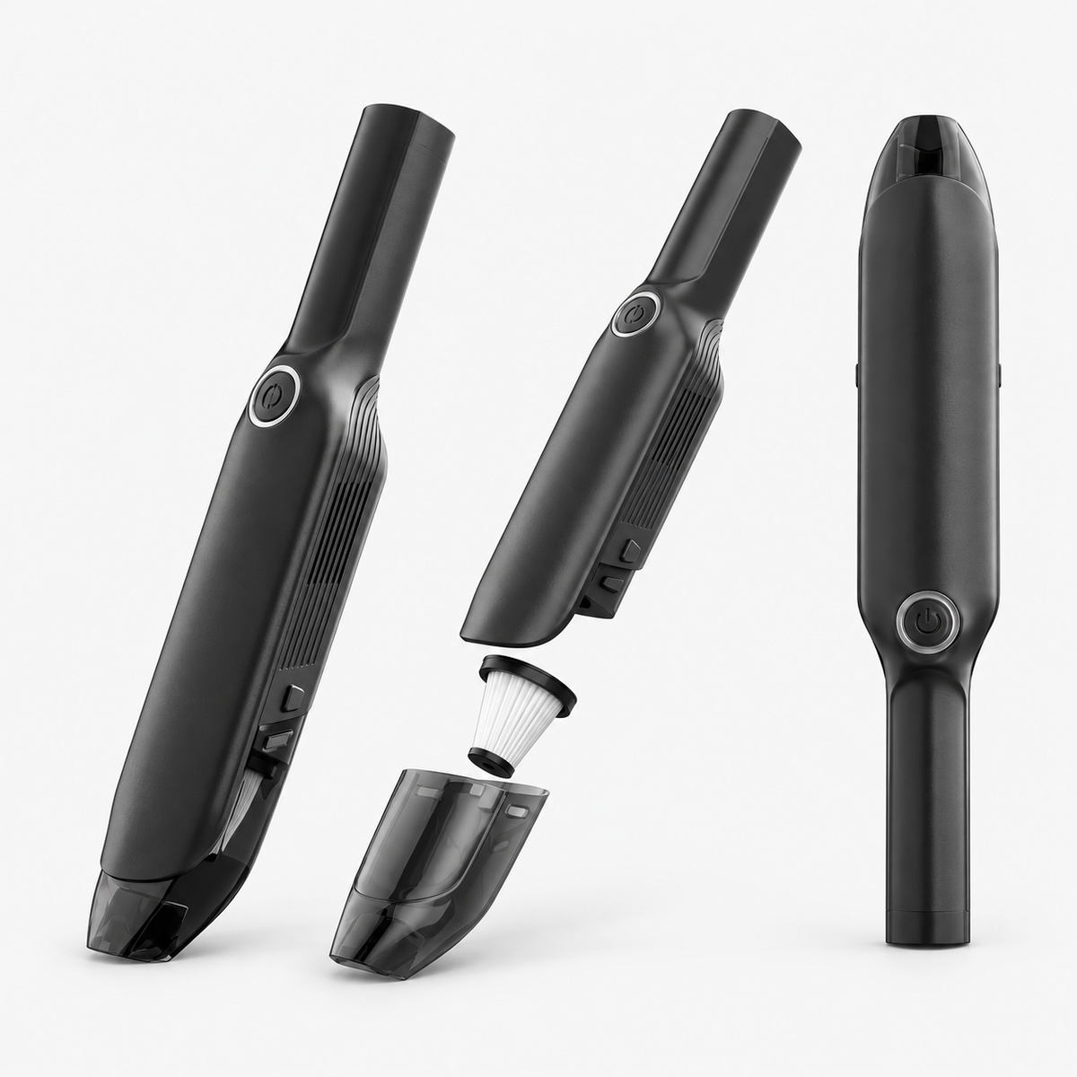 Handheld Vacuum Cleaner Cordless Portable Compact LED Light