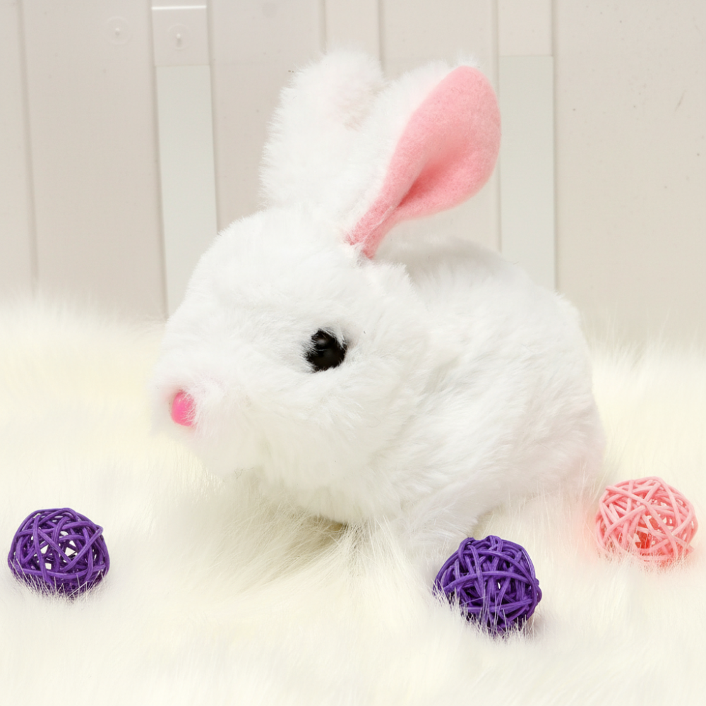 Giocattolo Coniglio Di Peluche Realistico Interattivo E Reattivo Per Bambini