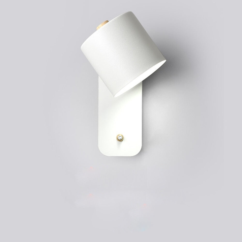 Candeeiro de Parede LED Moderno com Interruptor | Luz de Parede Interior