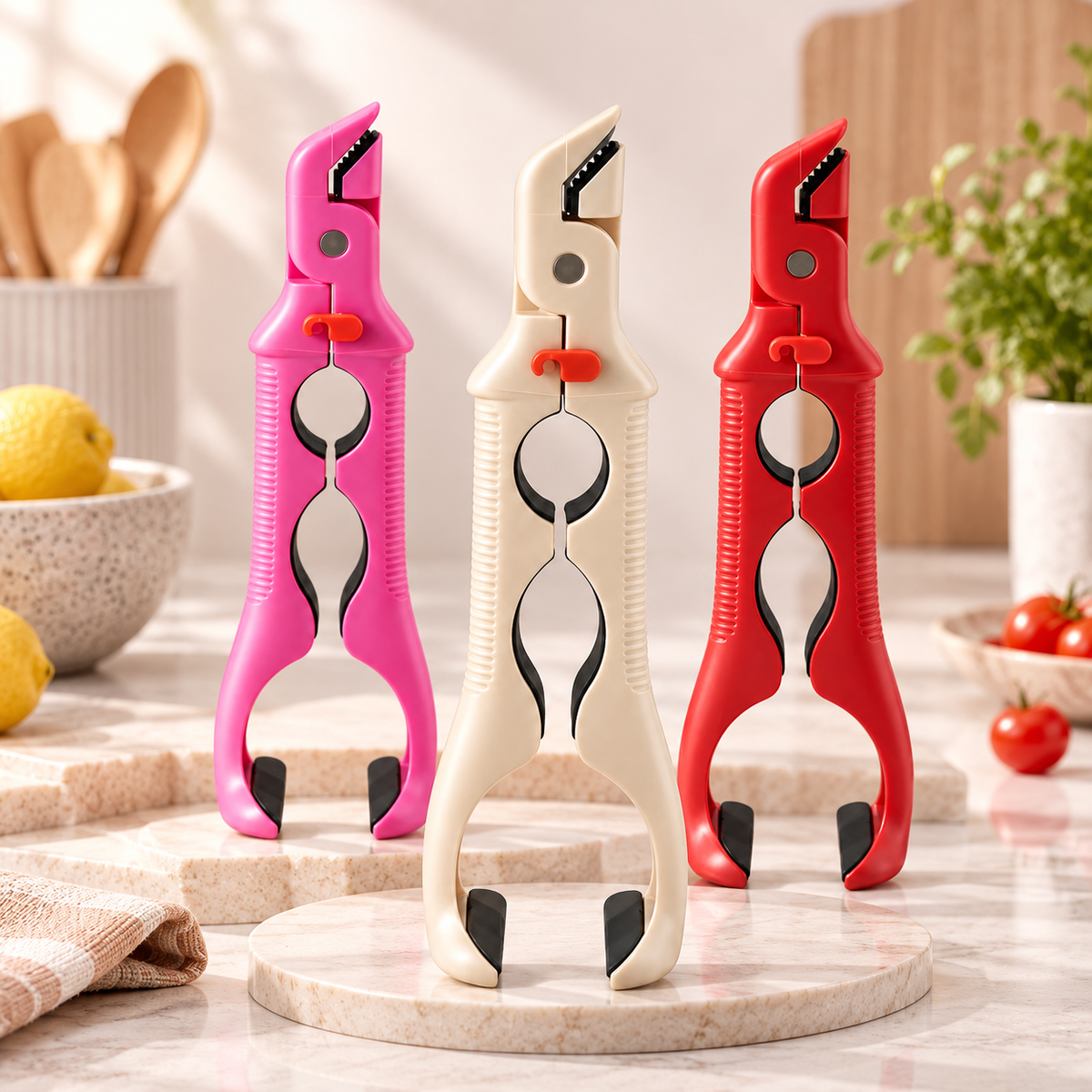 Heat Resistant Handle Non Slip Grip Kitchen Tool Holder