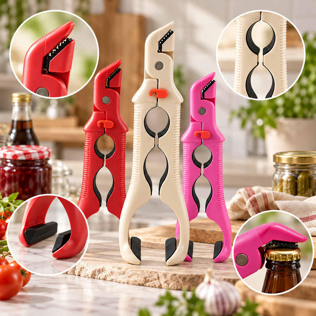 Heat Resistant Handle Non Slip Grip Kitchen Tool Holder