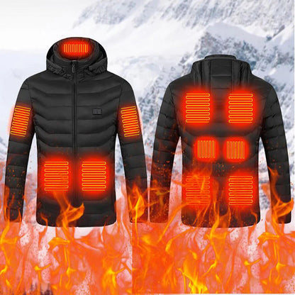 Roupa de Inverno Aquecida Casaco Camada de Aquecimento para Exterior