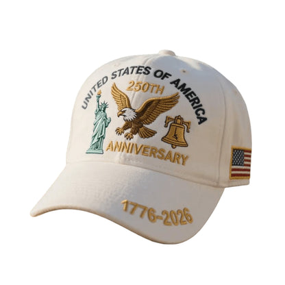 Cappello da uomo Berretto da baseball commemorativo patriottico per veterani