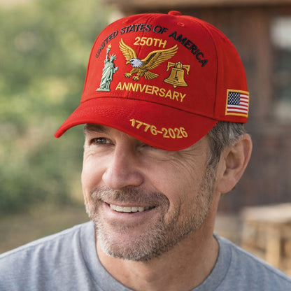Cappello da uomo Berretto da baseball commemorativo patriottico per veterani