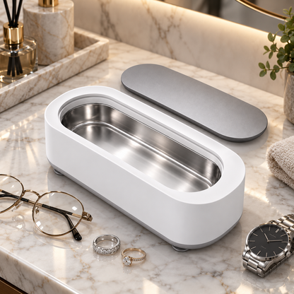 High Frequency Ultrasonic Cleaner Jewelry Compact Digital