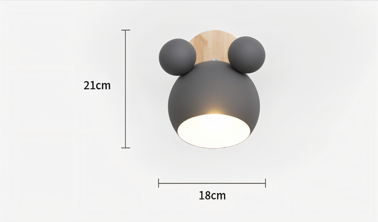 FlashMouse Wall Lamp | Playful Modern Design