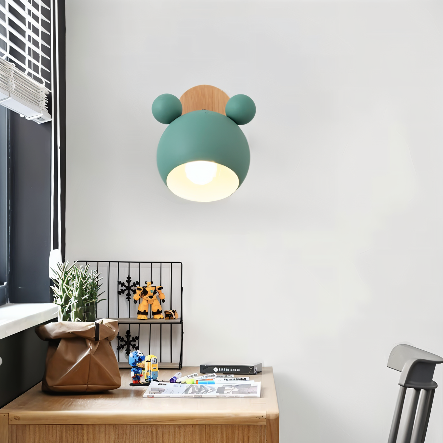 Lámpara de Pared FlashMouse | Diseño Moderno y Divertido