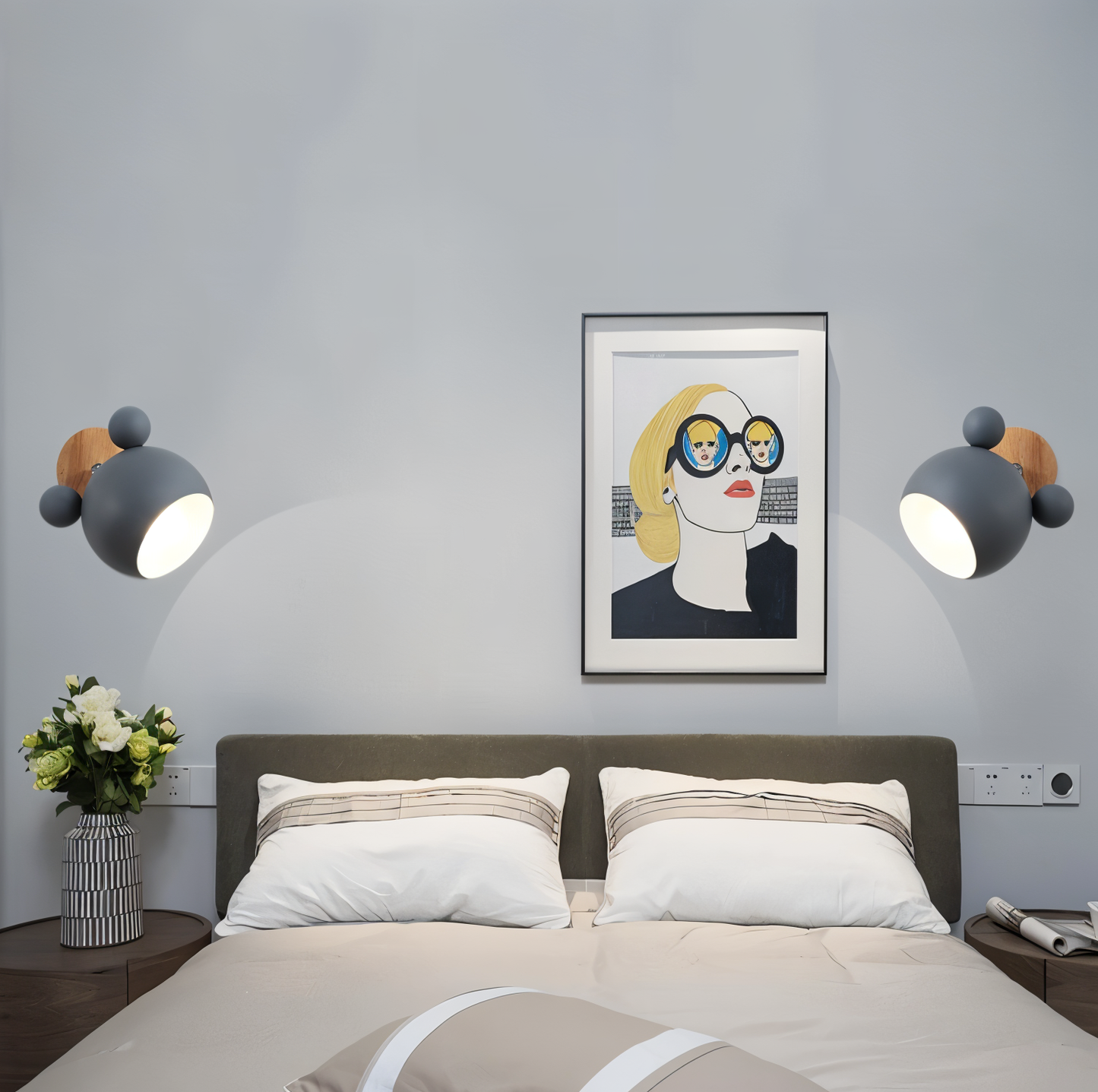 Lámpara de Pared FlashMouse | Diseño Moderno y Divertido
