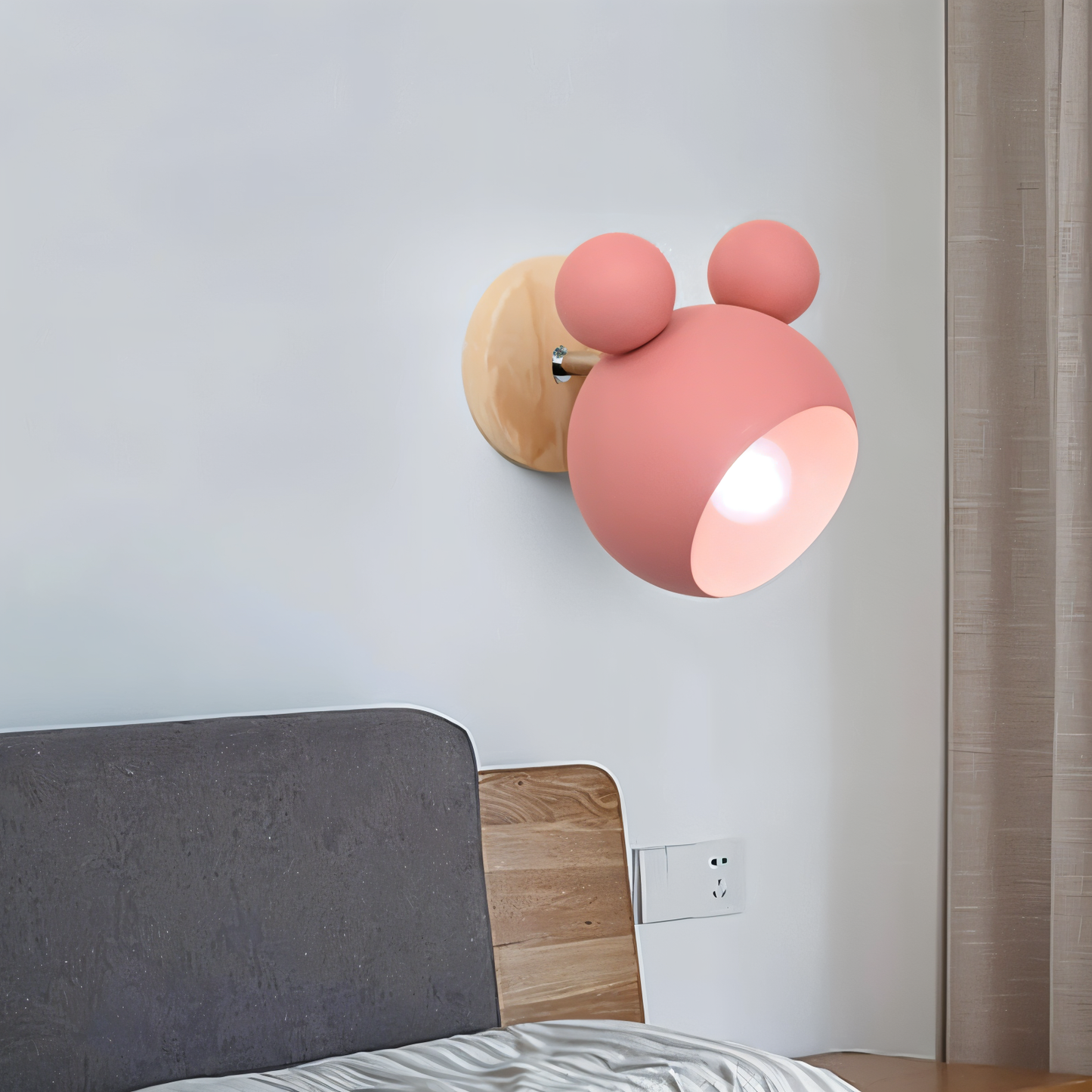 Lámpara de Pared FlashMouse | Diseño Moderno y Divertido