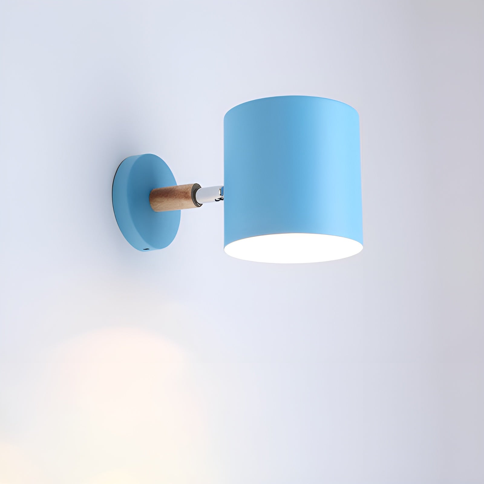 NordicGlow Adjustable Wall Lamp | Pastel Scandinavian Design