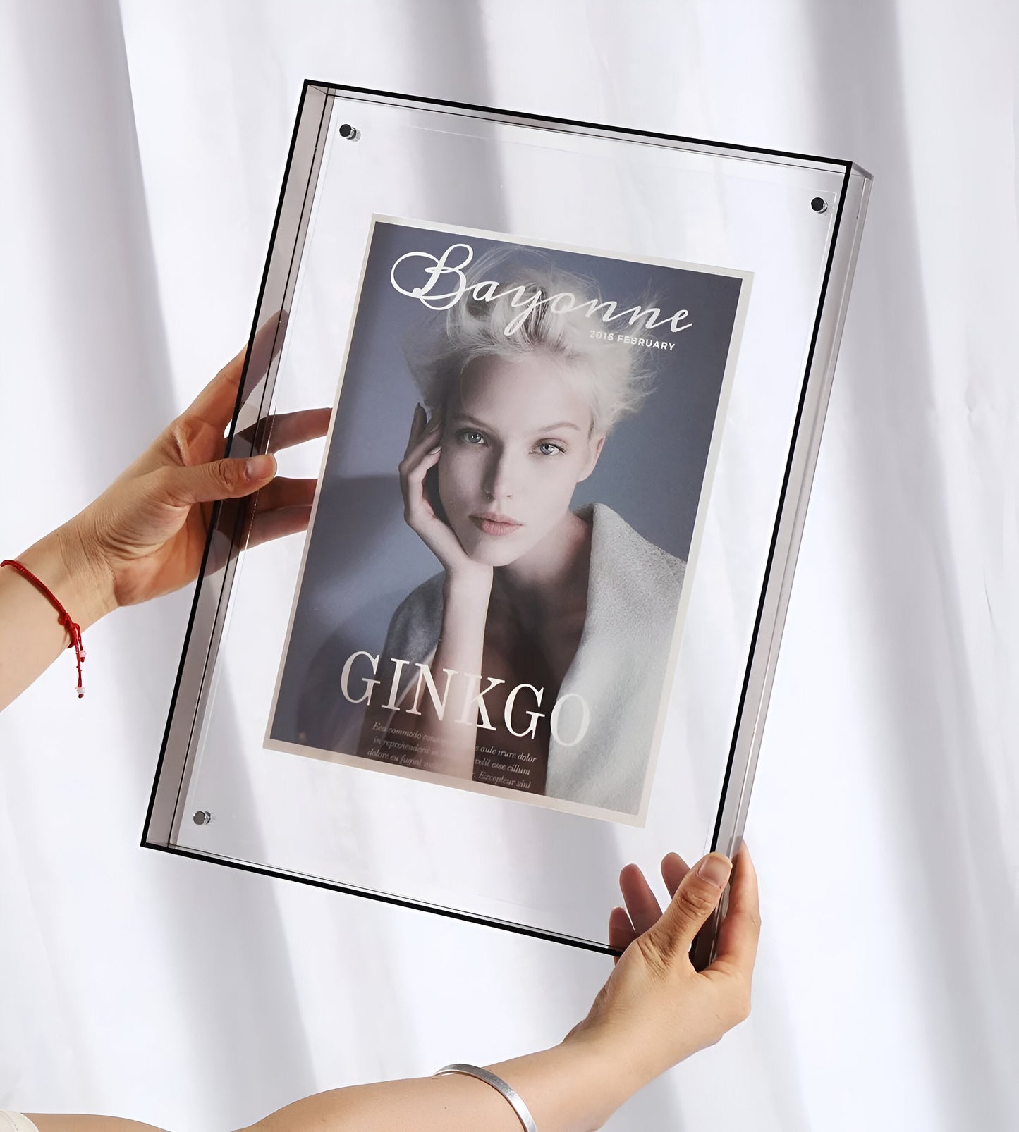 Cornice per foto in acrilico | Esposizione moderna e minimalista